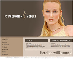 Webdesign-Agentur designbetrieb aus Essen launcht die Webseite www.fs-promotion.com