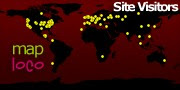 Locations of Site Visitors