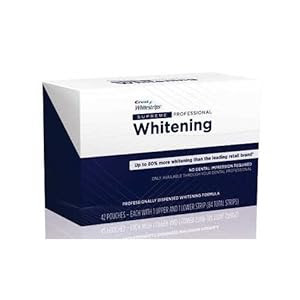The best-selling Crest whitening strips on Amazon are 23