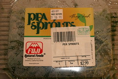Pea Shoots with Mabo Tofu