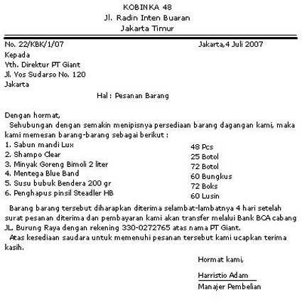 Pengertian Surat Niaga Dan Jenisnya Secara Jelas 