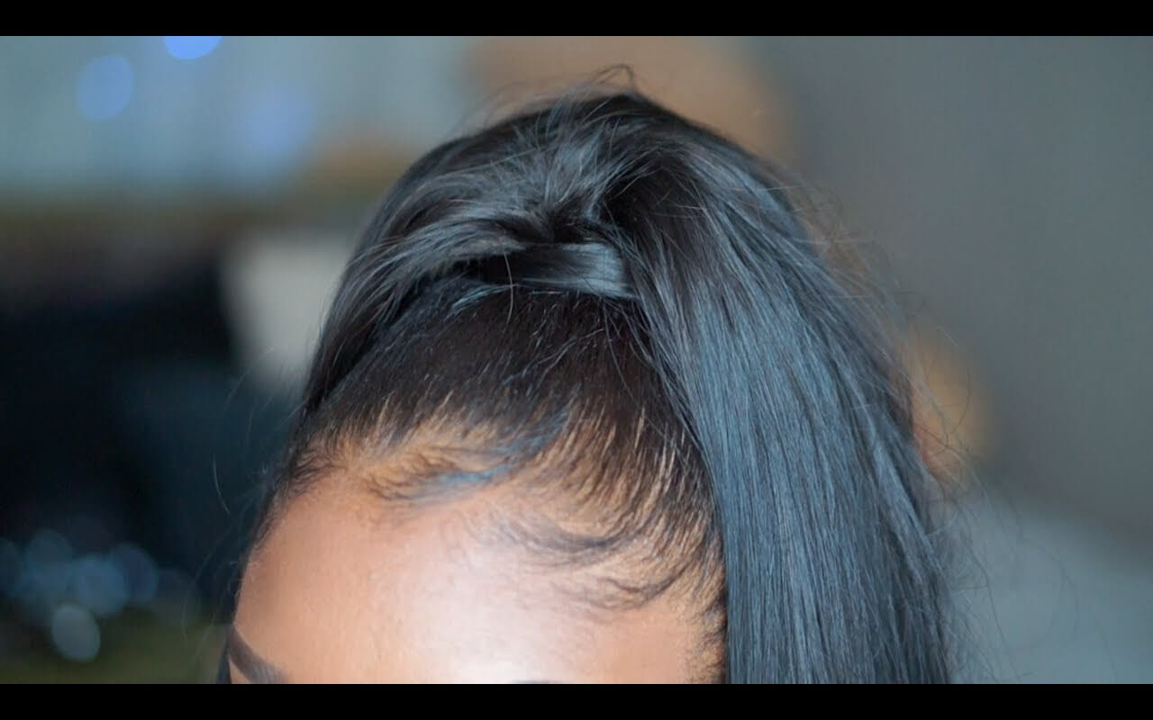 How To Wrap A Ponytail With Weave Hair