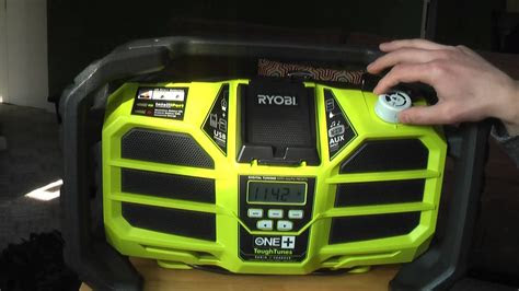 Dewalt manufactures a wide range of cordless tools, including drills, powered by rechargeable battery packs. Ryobi One+ ToughTunes 18V Job Site Radio / Charger P745