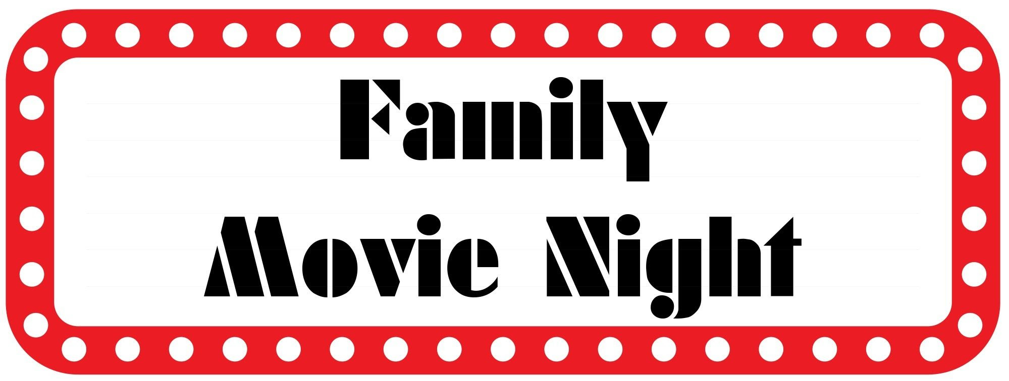 Download Family movie night | PTO Clip Art | Pinterest