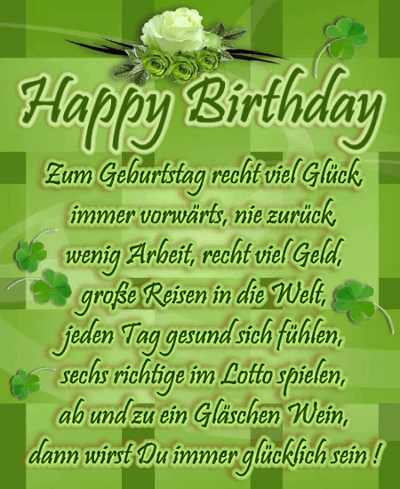 wünsche zum geburtstag persönlich