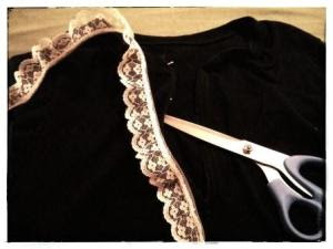 MY BLACK ZIPPER SHIRT
