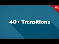 40+ Transitions | videohive