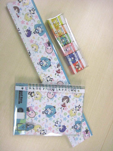 グッズ アニメイトさんにて販売 新学期にもオススメなステーショナリーシリーズをご紹介 初音ミク公式ブログ