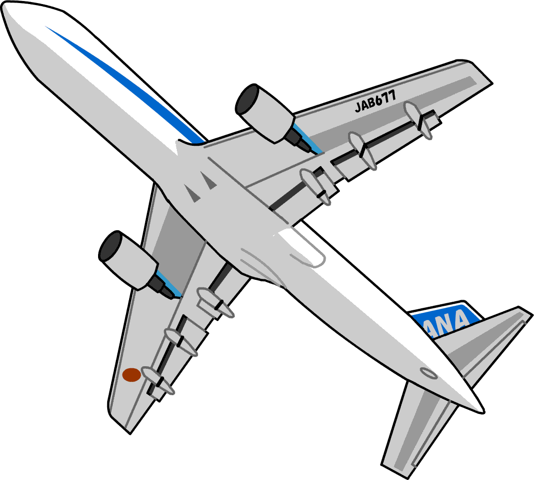 飛行機 航空機 イラスト Gif画像 無料