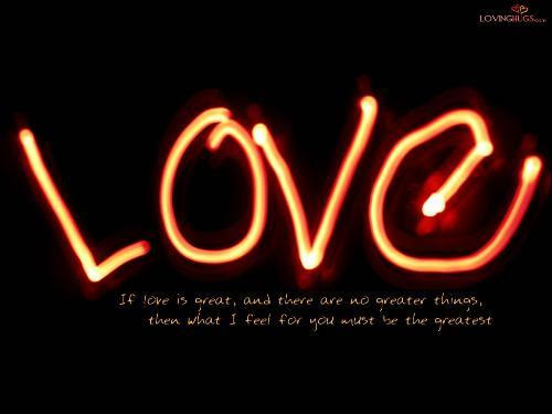 love you more than anything in the world. I love YOU more than anything