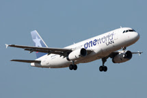 One World Alliance: <br> Airbus A320 CC-BAC: