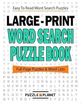  large print word search puzzle book word search puzzle books for