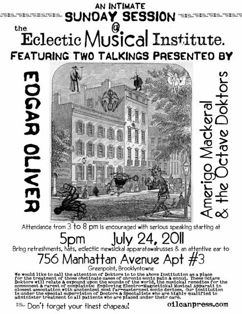an intimate sunday session @ the eclectic musical institute