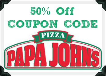 Online coupon code for papa johns