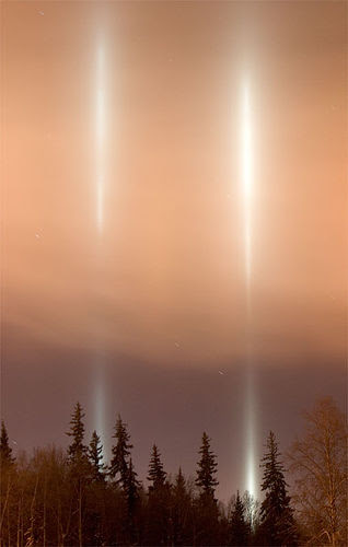 phenomenon of light. The light can come from the