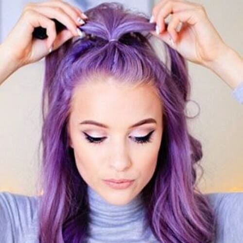 Wear It Purple Proud 50 Fabulous Purple Hair Suggestions Hair Motive