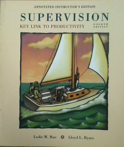 Supervision: Key Link to Productivity (Annotated Instructor's Edition) (4th Edition), by LESLIE W. RUE, LLOYD L. BYARS