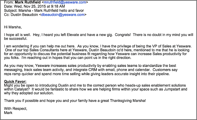 How To Write Introductory Work Email