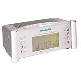 Sangean RCR-2 Digital Atomic Clock Radio with Dual Alarms