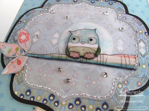 MFT make the date calendar DETAIL mel stampz