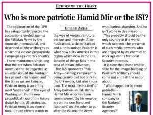 Hamid Mir ISI