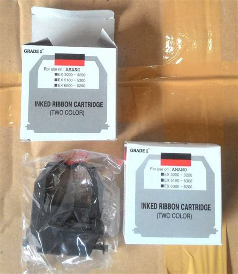 jual amano inked ribbon cartridge