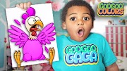toys and colors youtube net worth IS THAT A PINK CHICKEN? (Learn Animal Names & Sounds)