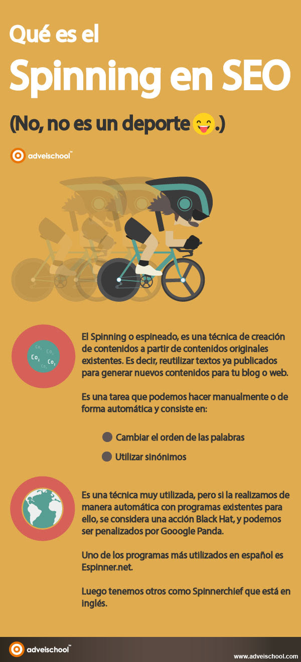 Qué es el Spinning en SEO