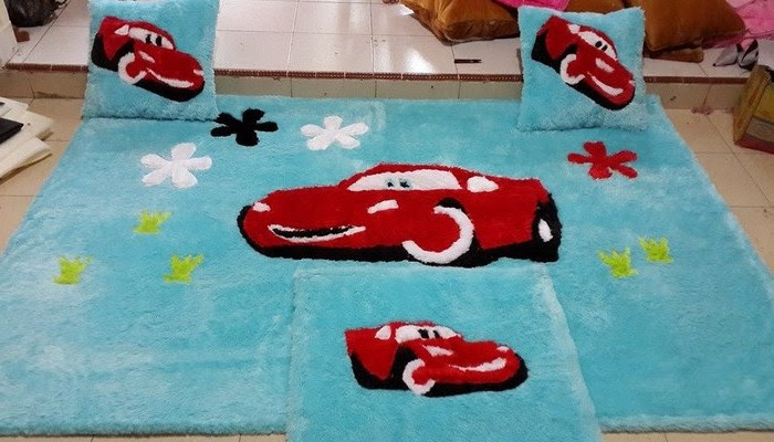 Model Karpet Bulu Karakter Cars Interior Rumah 2579 Model Karpet Bulu Karakter Cars Interior Rumah 2579