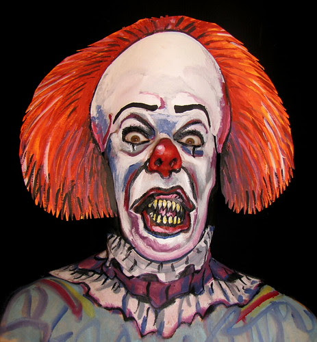 evil clown makeup. Evil Clown!