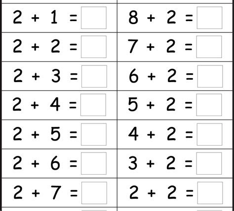  free printable math addition worksheets for kindergarten ideas 2022