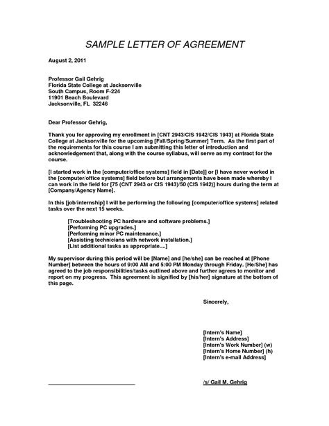 Letters typically follow one of three formats: 9+ Contract Agreement Letter Examples - PDF | Examples