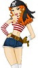 Pirata Pin Up