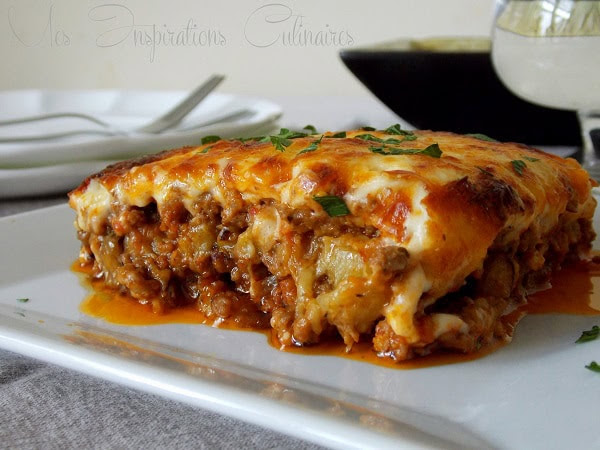 Recette Moussaka Facile Le Blog Cuisine De Samar