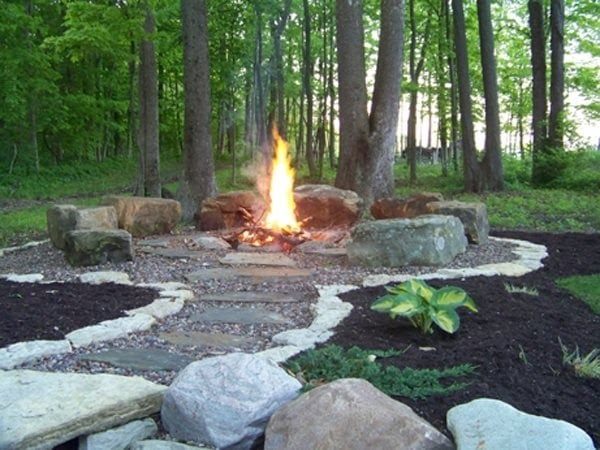Extra Large Wood Burning Fire Pit - 28 Gazebos to Make Your Patio a Social Destination / When you’re shopping for the best fire pits for wood decks, it’s much safer to go with a gas fire pit (r.