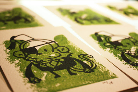 Monkey print gocco 18 available