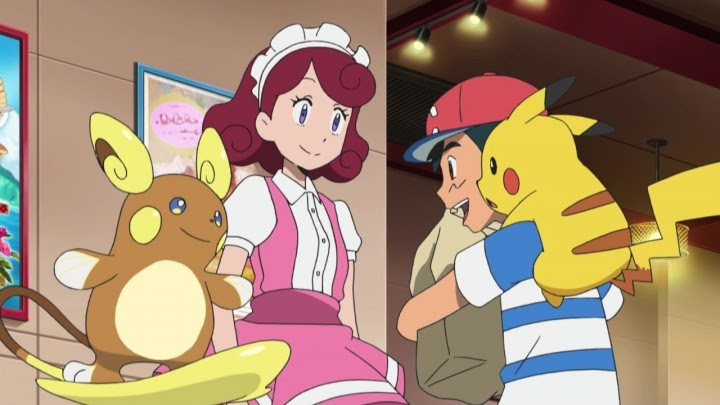 木陰の岩の眠り猫 ポケットモンスターサン ムーン 13話 アローラパンケーキ大レース 感想