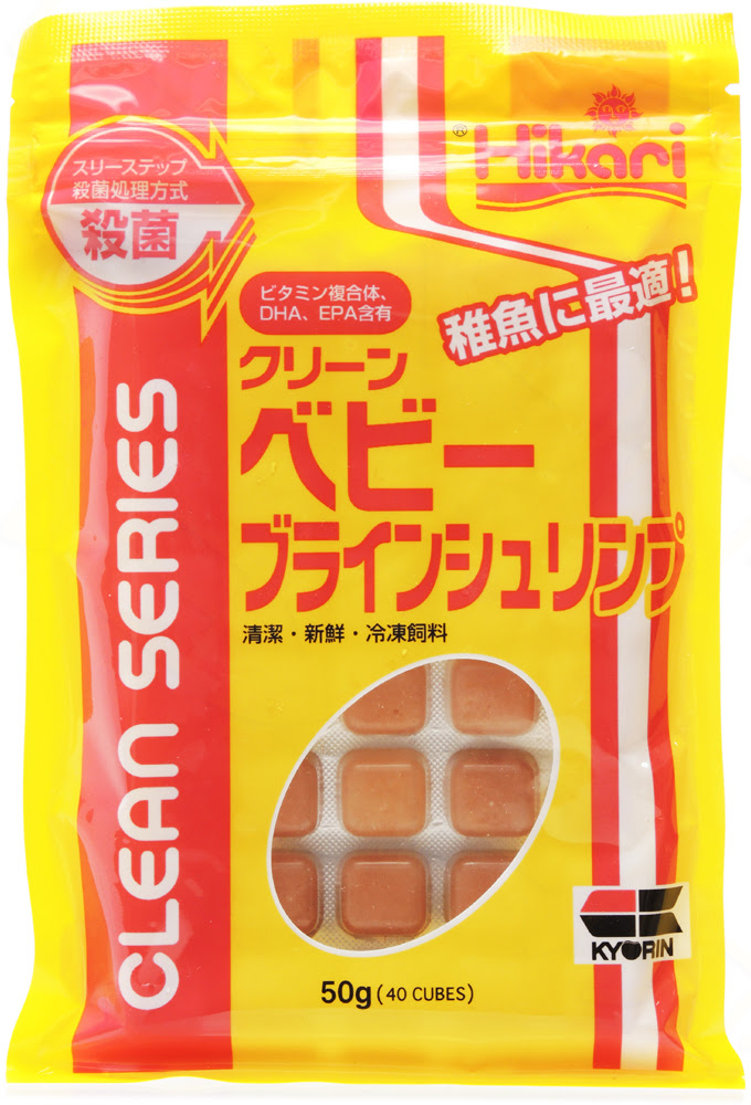 キョーリン冷凍飼料クリーンベビーブラインシュリンプ レヨンベールアクア