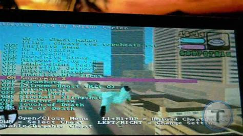 install gta vice city stories cheat device  psp