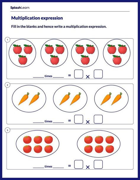  multiplication worksheets for grade 2 with pictures free printable
