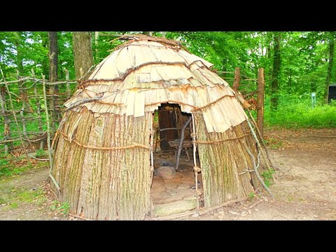 Ancient Native American Houses (video)