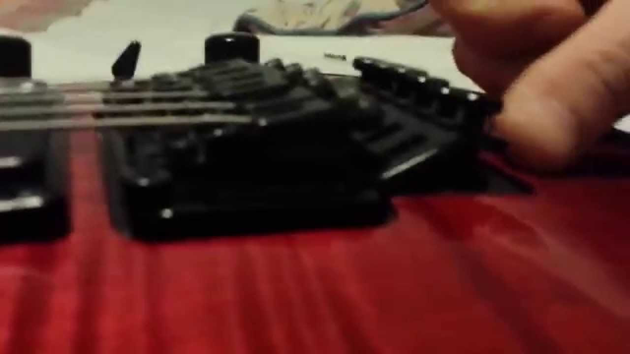 How To Set Up A Floyd Rose Tremolo Youtube