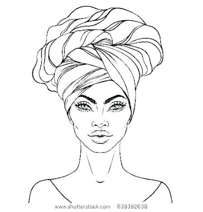 Black Woman Coloring Pages