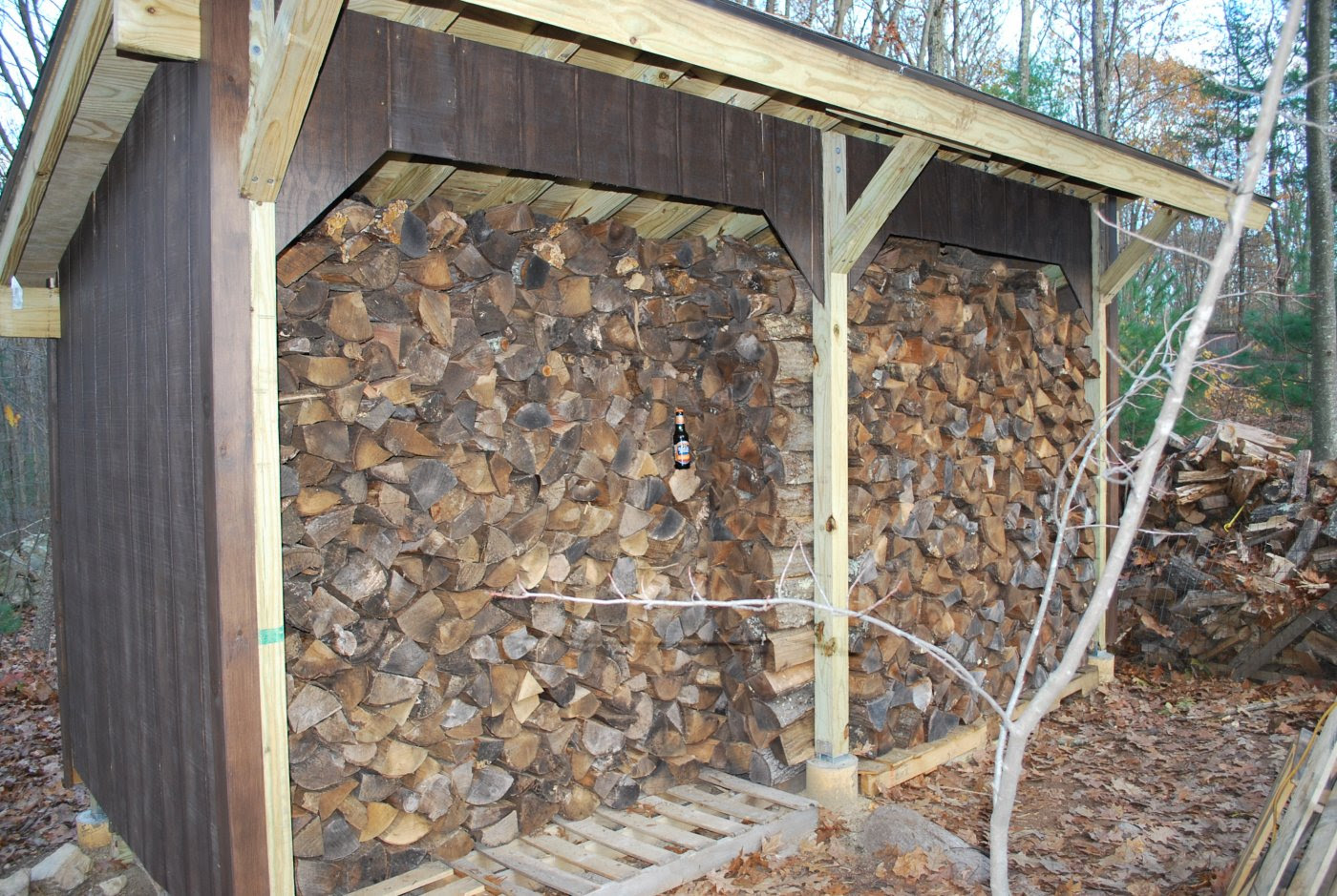 Building A Firewood Shed : How To Create Modern Shed Plans 