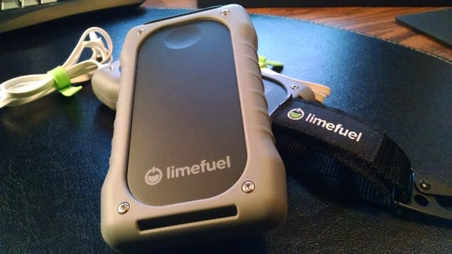 The Limefuel Rugged Keeps Your Gear Charged, Can Take a Beating