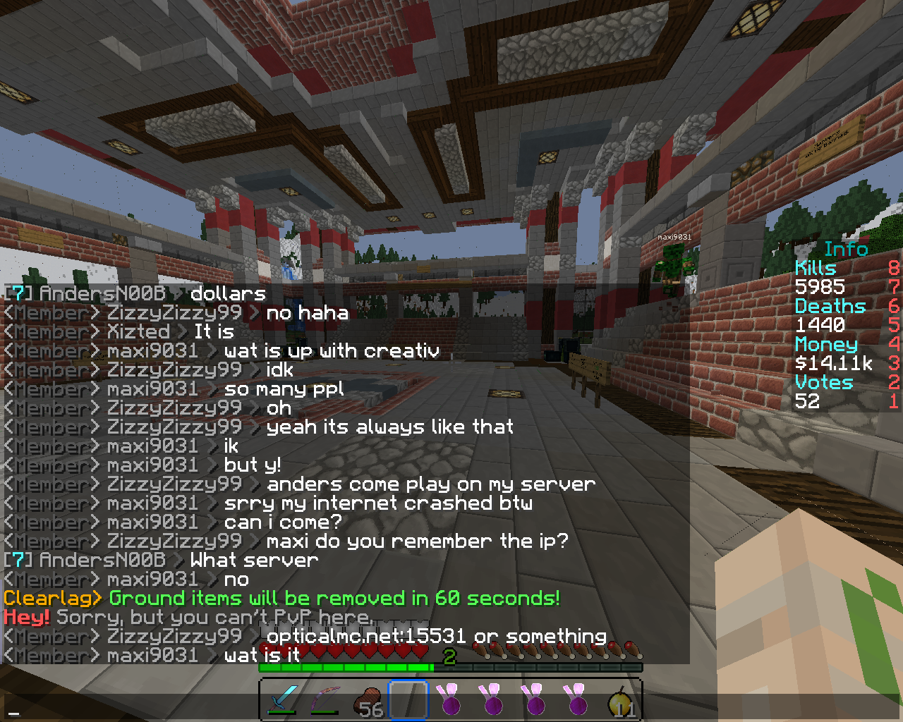 Resolved - Advertising | Ruinscraft - Minecraft Servers