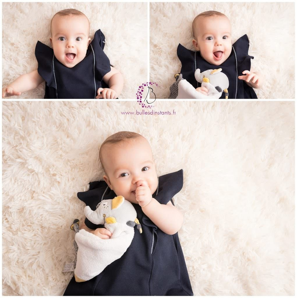 Bebe Seance Photo Elisa 7 Mois Studio Dans Les Yvelines