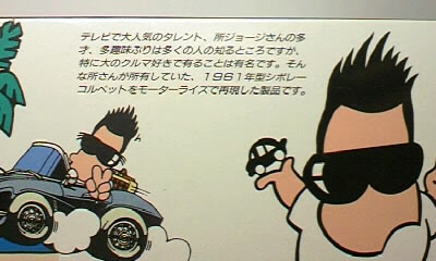 フジミ 所さんのシボレーコルベット 61