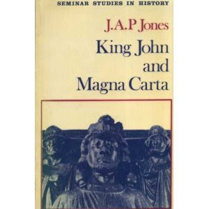 King John and Magna Carta (Seminar Studies in History), by J. A. P. Jones