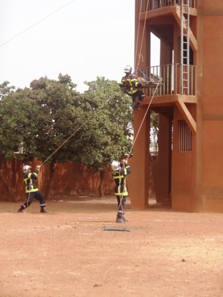 Phase de démonstration de sauvetage